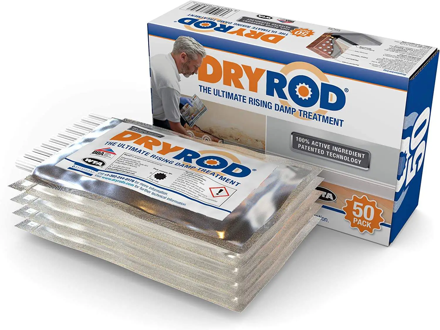 Dryrod Damp-Proofing Rods