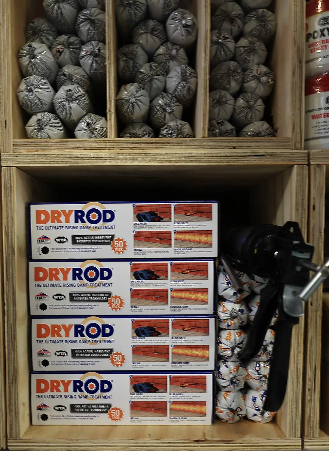 Midas Paintsmiths Paarl stocks Dryrod Damp-Proofing Rods