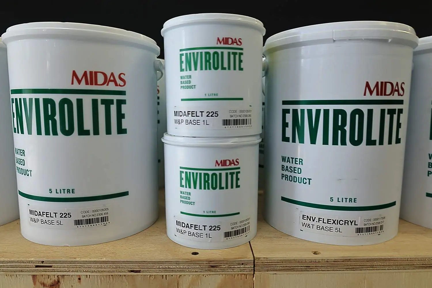 Midas Paintsmiths Paarl stocks Envirolite Paint