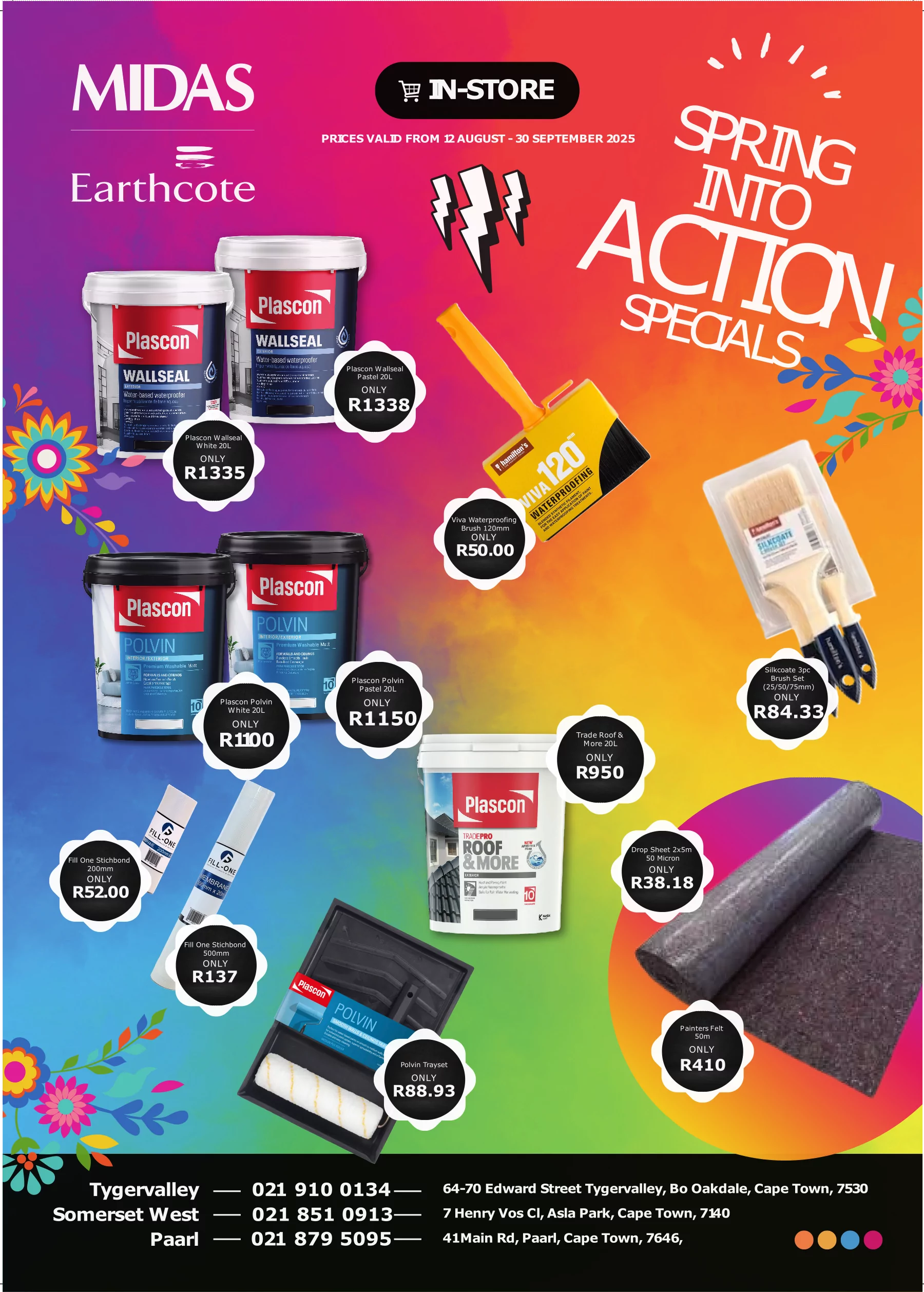 Spring into Action with Midas Paints!